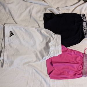3 Pairs of Athletic Shorts